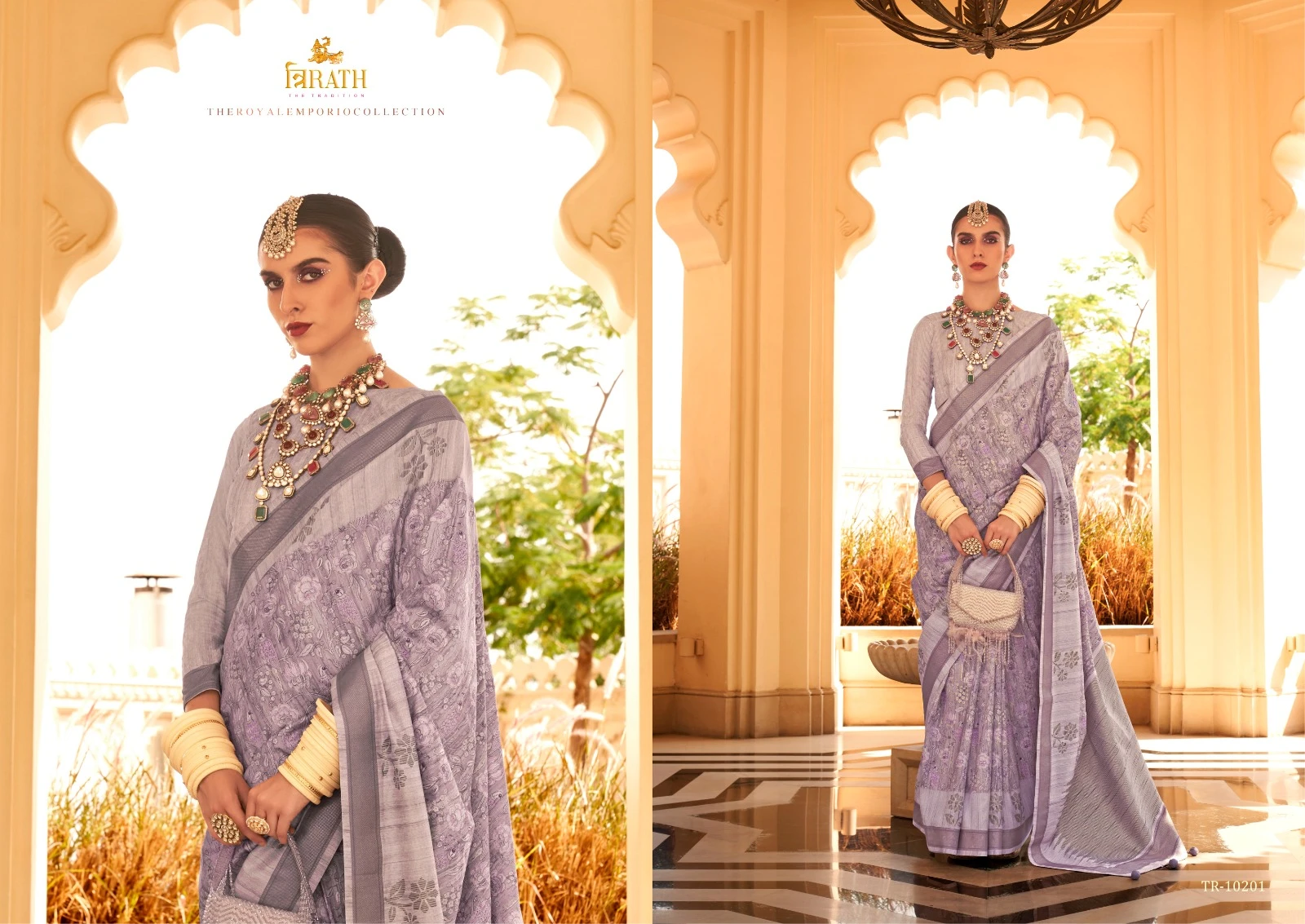 Trirath Savera Super Pv Raw Silk Wholesale Fancy Sarees Catalog — Wholesale Sarees, MPA wholesale from Surat — Photo 3